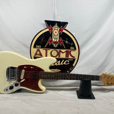 Fender Mustang 1967 Electric Guitar - Non-Original Neck Pickup image 1