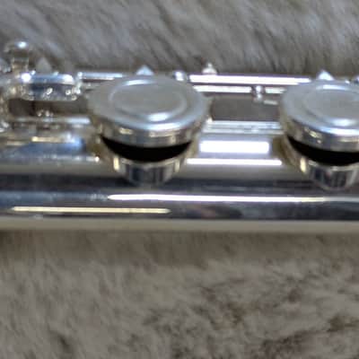 Sterling Silver Armstrong  Flute with Gold plated Lip plate in case w/bag - P4 ? image 3