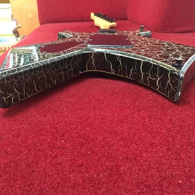 B.C. Rich Warlock Acrylic 1980's Crackle image 5
