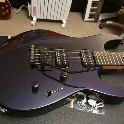 RARE Jackson Dinky Pro Reverse Purple DK2 Japan MIJ German Floyd Rose Professional Guitar OHSC image 9