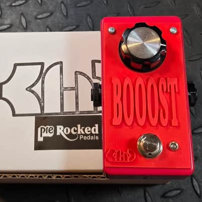 KMD Kogoy Musical Devices BOOOST - JFET - #1 Boost Side Jacks Top Power Jack