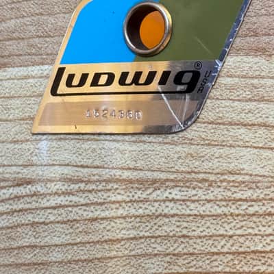 Vintage Ludwig Tom 1970s - Butcher Block image 2