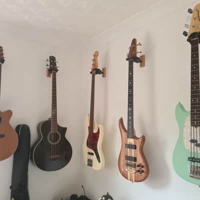 Fender American Performer Mustang Bass with Rosewood Fretboard 2018 - Present - Satin Surf Green image 3