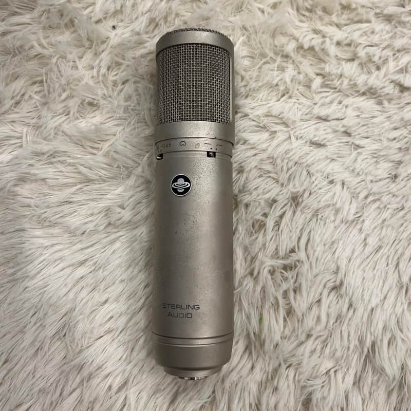 Sterling Audio ST66 Large Diaphragm Cardioid Tube Condenser Microphone 2010s - Nickel image 1