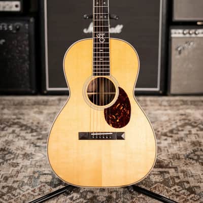 Santa Cruz 00 Acoustic Guitar - Sitka Spruce/Ebony with Hardshell Case image 3