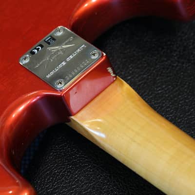 Minty! 2018 Fender Custom Shop Limited Edition Big Head Stratocaster Electric Guitar Aged Candy Apple Red + COA OHSC image 21