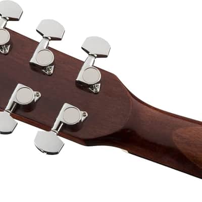 Fender CC-60S Concert Acoustic Guitar. Walnut FB, Natural image 8