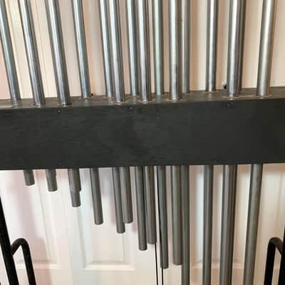 Jenco 1.5 Octave Chrome 1" Tubular Orchestral Chimes w/Foot Damper image 8