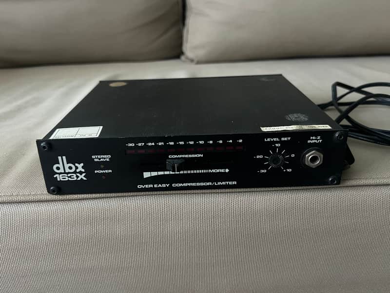 dbx 163X Over Easy Compressor / Limiter 1990s - Black | Reverb