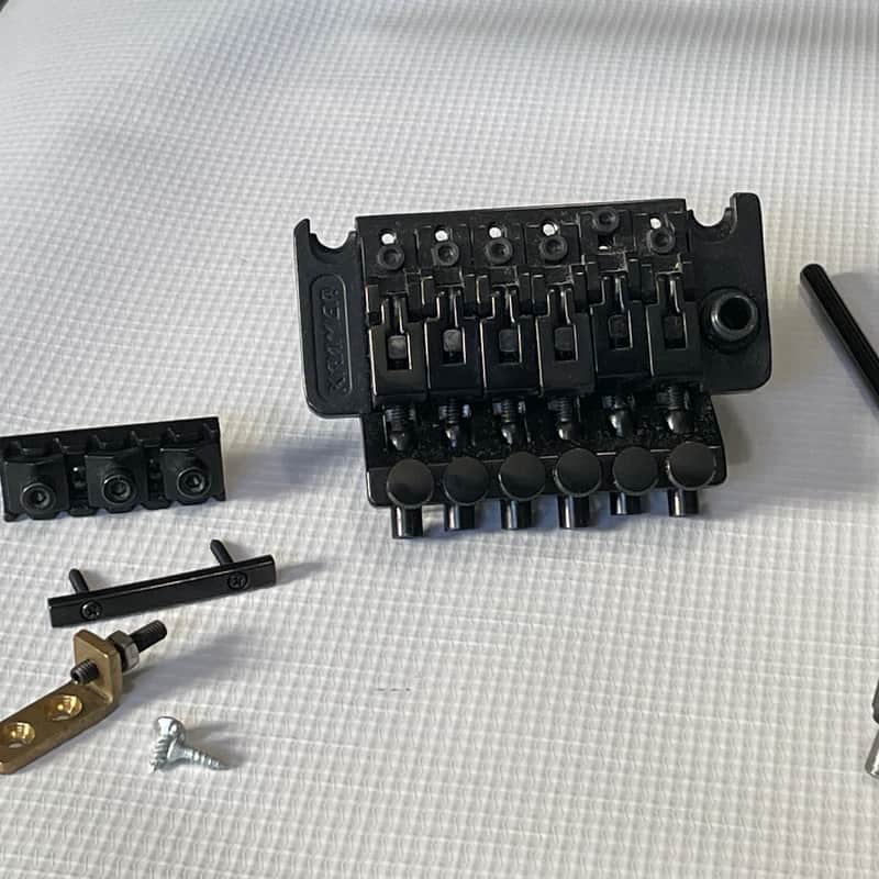 2010’s Kramer Licensed Floyd Rose Tremolo Bridge Black