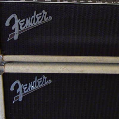 Fender Custom Shop Rumble 300 Bass Head  and  Sub Cabinet 1995 Blonde image 6