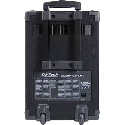 DJ Tech - UCUBE85-MKII - Portable PA System with IOS Dock 4 CH Mixer USB image 4