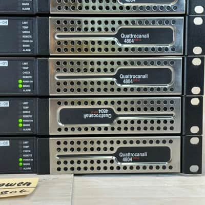 POWERSOFT 4804 DSP+D QUATTROCANALI 4800 WATT 2CH AMPLIFIER #6007 (THS) image 16