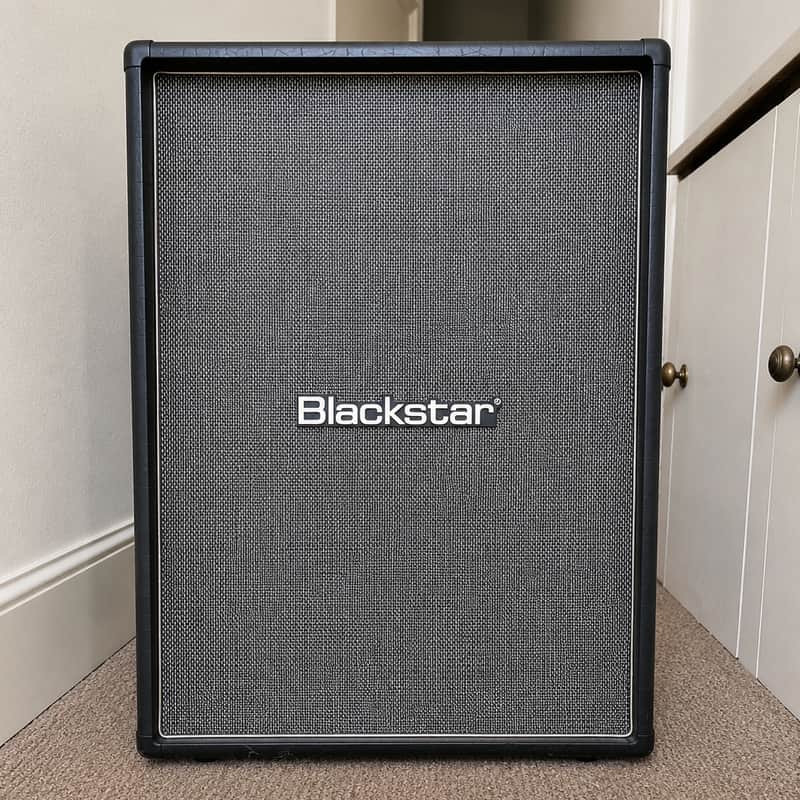 Blackstar HT-212VOC MKII Vertical Slanted Front 160-Watt 2x12" Guitar Speaker Cabinet 2019 - Present - Black image 1
