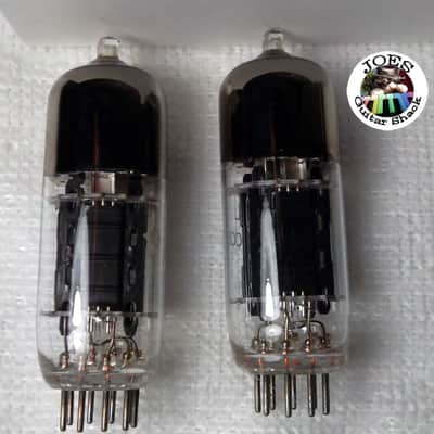 1960's National 12AT7 6201 ECC81 Triple Mica Long Black Ribbed Plate "Super Strong Match Pair Tubes" 7000+ of 5500 = 120% The Best Sounding 12AT7 & Extremely Rare For Guitar Bass & Hi Fi Amps! #59 image 3