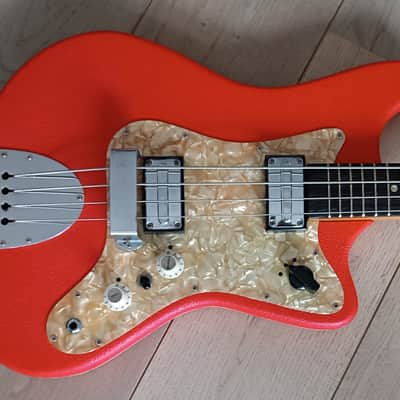 Egmond Typhoon 2EBS1  JAGUAR 1969s - Red image 4
