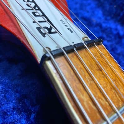 1966 Rickenbacker 375-6 - Fireglo - Includes Hardshell Case image 5