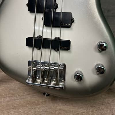 Greco Phoenix PXB-400 PJ Silver Burst Electric Bass Made In Japan #2869 image 9