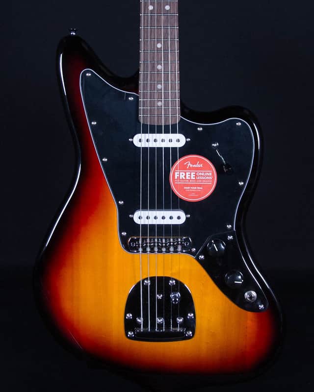Squier Affinity Jaguar, Laurel FB, 3-Color Sunburst image 1