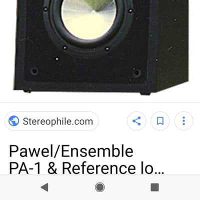 Ensemble Reference Gold PA-1 1997 Black image 3