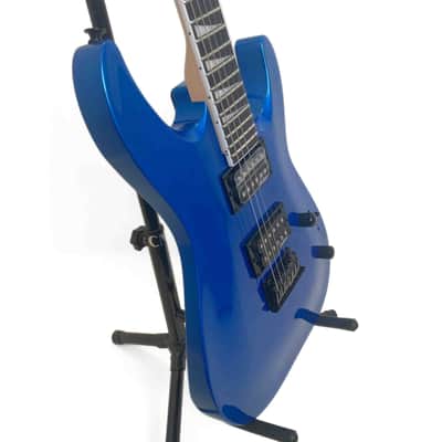 Jackson JS Series JS22 DKA Dinky Archtop with Amaranth Fretboard - Metallic Blue image 4