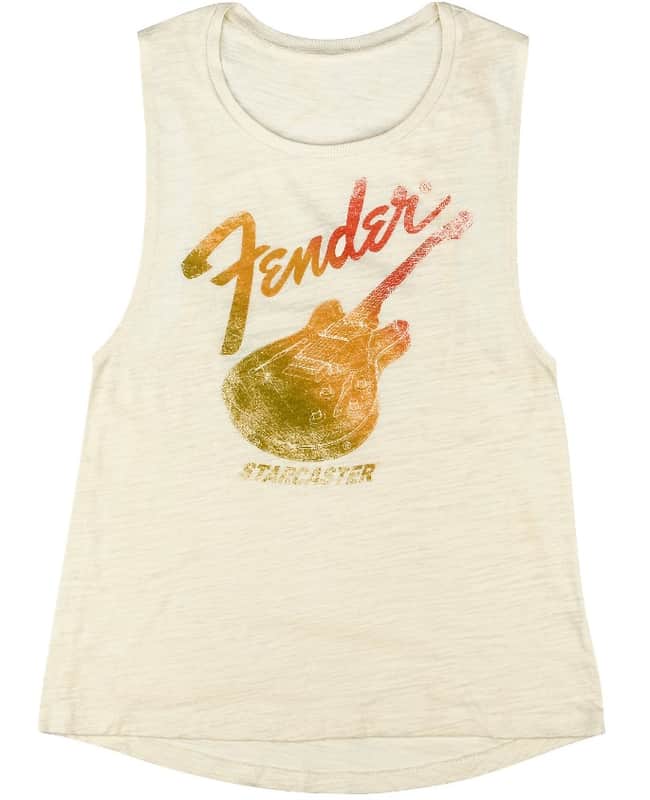 919-0121-606 Fender Starcaster Womens Tank Top XL image 1
