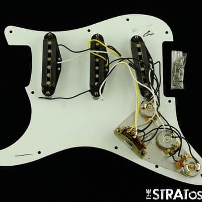 USED Fender 2003 MIM Standard Strat LOADED PICKGUARD Guitar Parts image 2