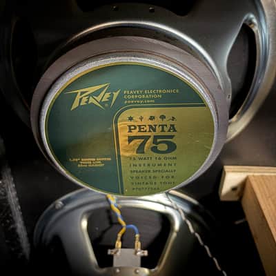 Peavey Penta 140 Watt Tube Guitar Amplifier Head and Cabinet 2000s Green image 12