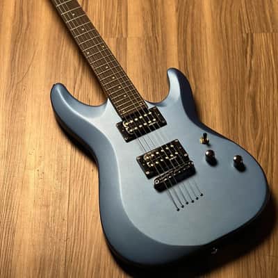 Schecter C-6 Deluxe in Satin Metallic Light Blue image 1