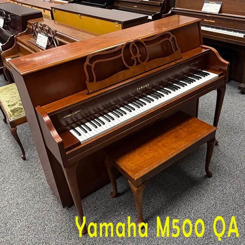 1995 Yamaha M500 QA Upright Piano * Free 1st Floor Delivery in NJ! Made in USA! image 1