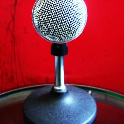 Vintage 1960's Shure PE585V dynamic cardioid microphone Hi Z w accessories PE585 585SA 585SAV # 2 image 7