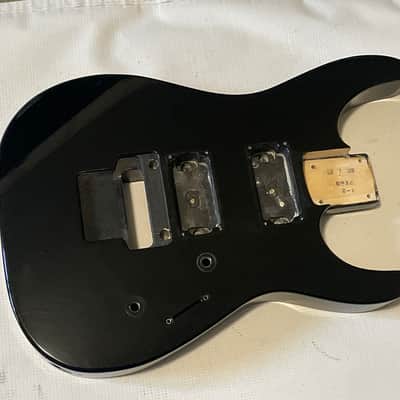 2000's Made in Japan Jackson DXMG Dinky Black Guitar Body Floyd Ready