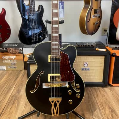 Ibanez AF75G-BKF Artcore 2017 - Present - Black Flat image 1