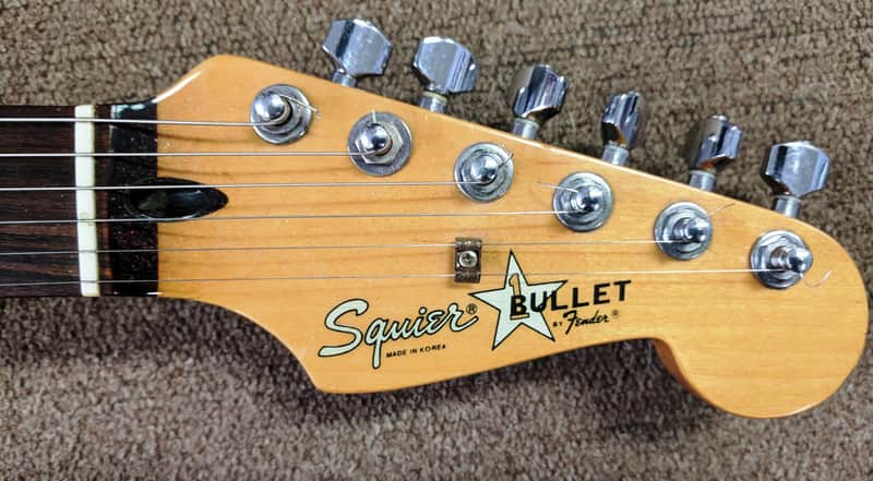 Late 80's Squier By Fender Bullet Stratocaster, Made In Korea, 7/8
