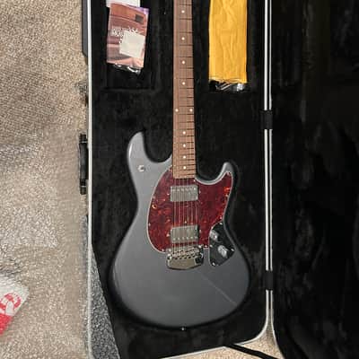 Ernie Ball Music Man StingRay Guitar - Charcoal Frost - Rosewood Fretboard - EBMM So NICE! image 1