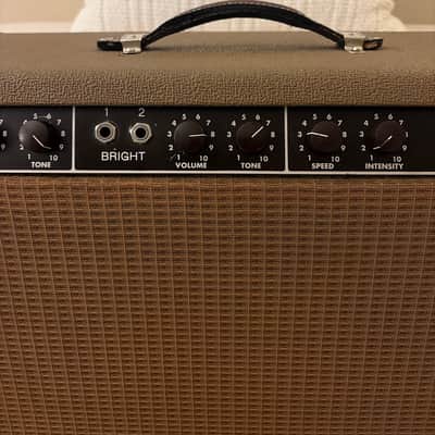 1962 Fender Deluxe 6G3 Brown image 3
