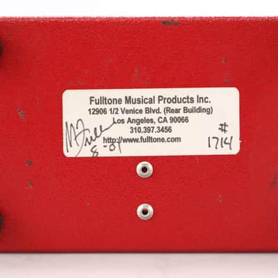 Fulltone '69 Germanium Transistor Fuzz Pedal w/ Original Box #50256 image 4