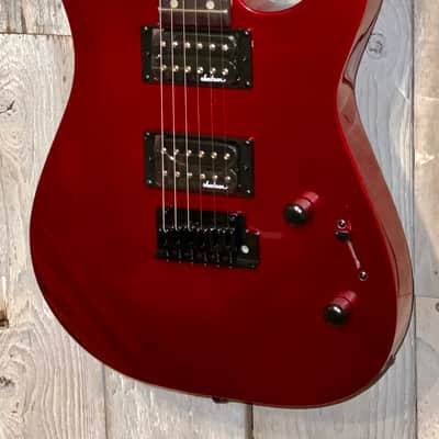Jackson JS Series JS12 Dinky with Amaranth Fretboard 2023 Metallic Red, It's a Rocking Machine ! image 4