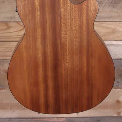 Ibanez PC50WSLCE Left-Handed Acoustic/Electric Guitar Open Pore Brown image 3