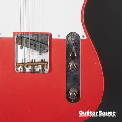 Fender Custom Shop Telecaster 52 Journeyman Modern Aged 2023 - Fiesta Red (Cod.1717UG) image 4