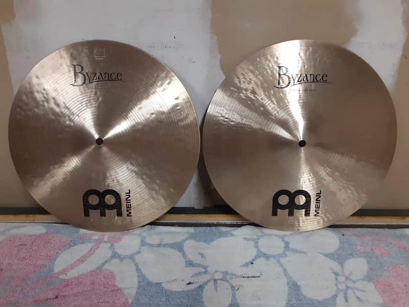 Meinl 14" Byzance Traditional Medium Hi-Hat (Pair) 2001 - Present - Traditional image 1
