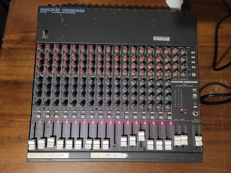 Mackie CR1604 16-Channel Mic / Line Mixer | Reverb