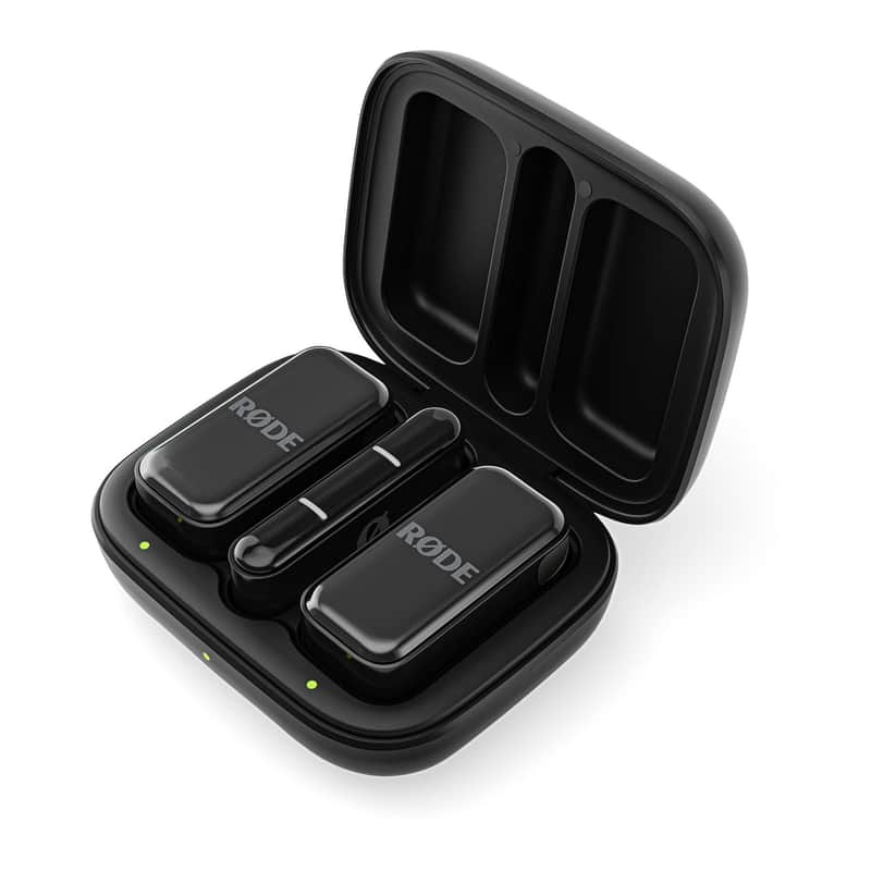 RODE Wireless Micro 2-Person Ultracompact Wireless Microphone System with USB-C Connector (2.4 GHz, Black) image 1