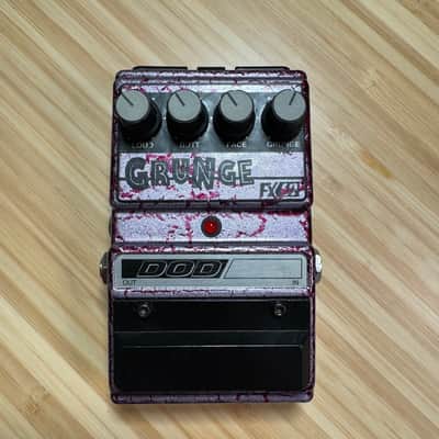 DOD FX69 Grunge Distortion Pedal • Vintage USA Made • Purple Crackle • Fully Working image 1