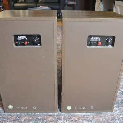 Pickup Ma. Vintage Pioneer HPM-40 Stereo Speakers Japan Made image 6