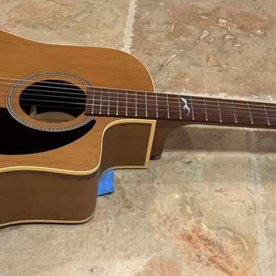 Seagull Mosaic CW Mahogany & Cedar Artist Series Aged Cutaway Beauty! image 9