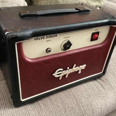 Epiphone Valve Jr Head 2000s - Black/Brown image 1