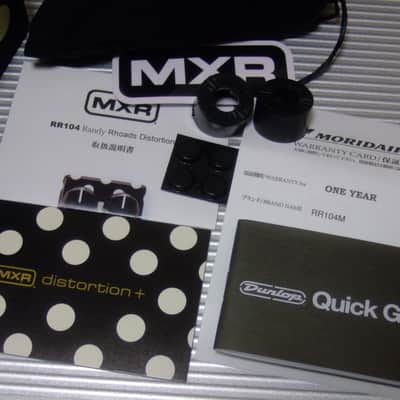 MINT MXR RR104 Randy Rhoads Signature Special Edition Distortion + 2024 - Present - Black / White Polka Dots image 2