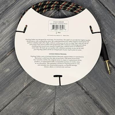 Pig Hog Rasta PCH10RAR 10ft Straight to Right Angle Instrument Cable image 4