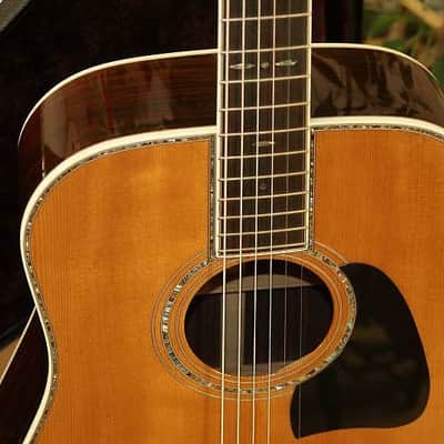 Ibanez AVD12STK Solid Torrefied Spruce Top Solid Rosewood B/S - Natural - Prototype never sold in USA image 1